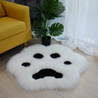 Cat Paw Plush Area Rug – Soft Anti-Slip Carpet for Living Room & Bedroom