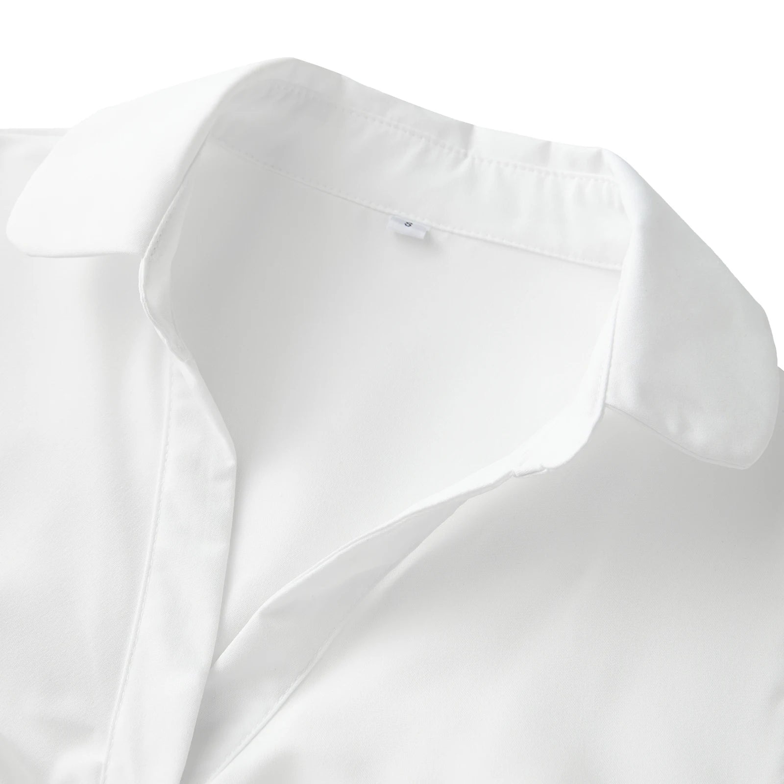 FYBITBO Women's Slim Fit Button-Down Shirt – Cap Sleeve Office Blouse
