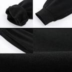 Women's Heart Print Sweatpants – Casual Baggy Lace-Up Jogger Pants with Pockets
