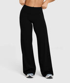 Women's High Waist Wide Leg Yoga Pants – Tummy Control Butt Lift Flare Leggings