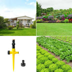 360° Rotating Garden Sprinkler | Automatic Lawn Irrigation System | Adjustable 90°–360° Spray