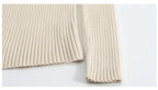 Women’s Ribbed Turtleneck Sweater – Slim Fit Knit Long Sleeve Pullover Top (Autumn/Winter)