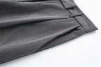 MUJER Women's High Waist Wide Leg Pants – Loose Fit Baggy Trousers for Office & Casual Wear