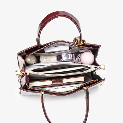 Detachable Strap Crossbody Bag – PU Leather
