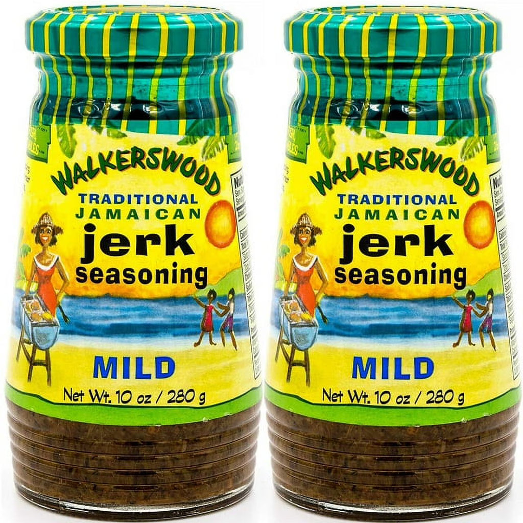 Walkerswood Traditional Jamaican Jerk Seasoning, Mild – 10 oz 1 Pcs - 2 Pcs