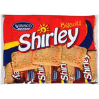 Wibisco Shirley Biscuits, 1.31 oz – 8 Count | Classic Caribbean Sweet Biscuits