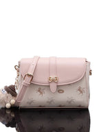 Nicole Lee USA Large PU Leather Crossbody Bag