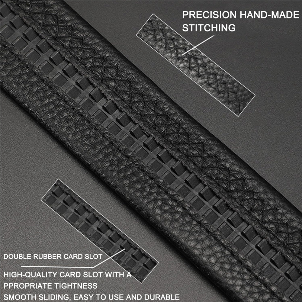 Men's Automatic Buckle Leather Belt - Business Casual