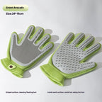 Pet Grooming Glove - 2-in-1 Deshedding Brush & Massage Tool for Cats & Dogs