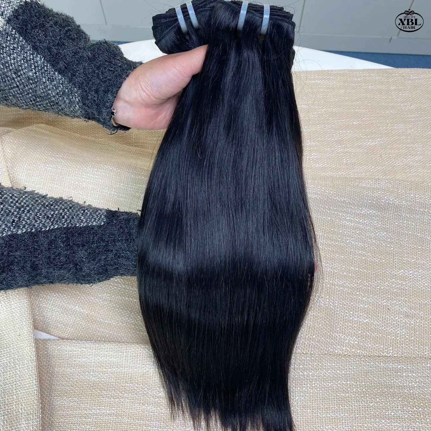 100g Virgin Indian Deep Wave Hair Bundle - Unprocessed Human Hair Weave Extensions