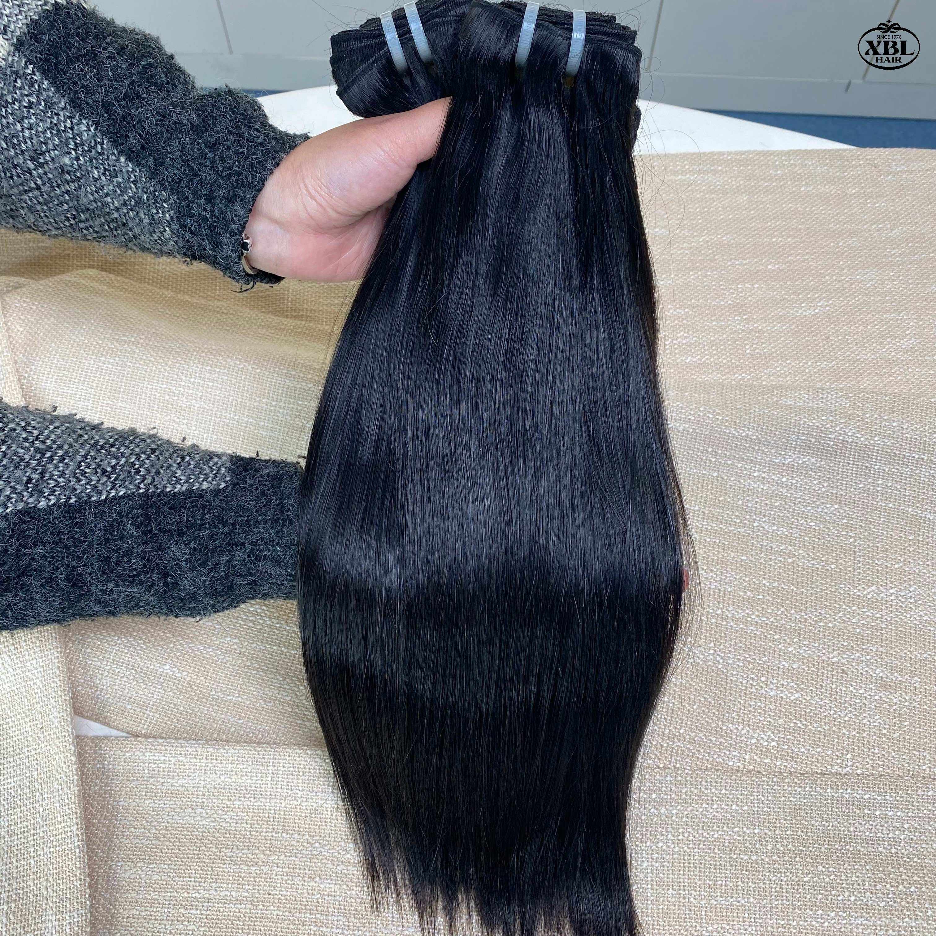 100% Virgin Indian Human Hair Bundle Extensions | Deep Wave, Body Wave, Straight, Water Wave & Jerry Curl | 100g