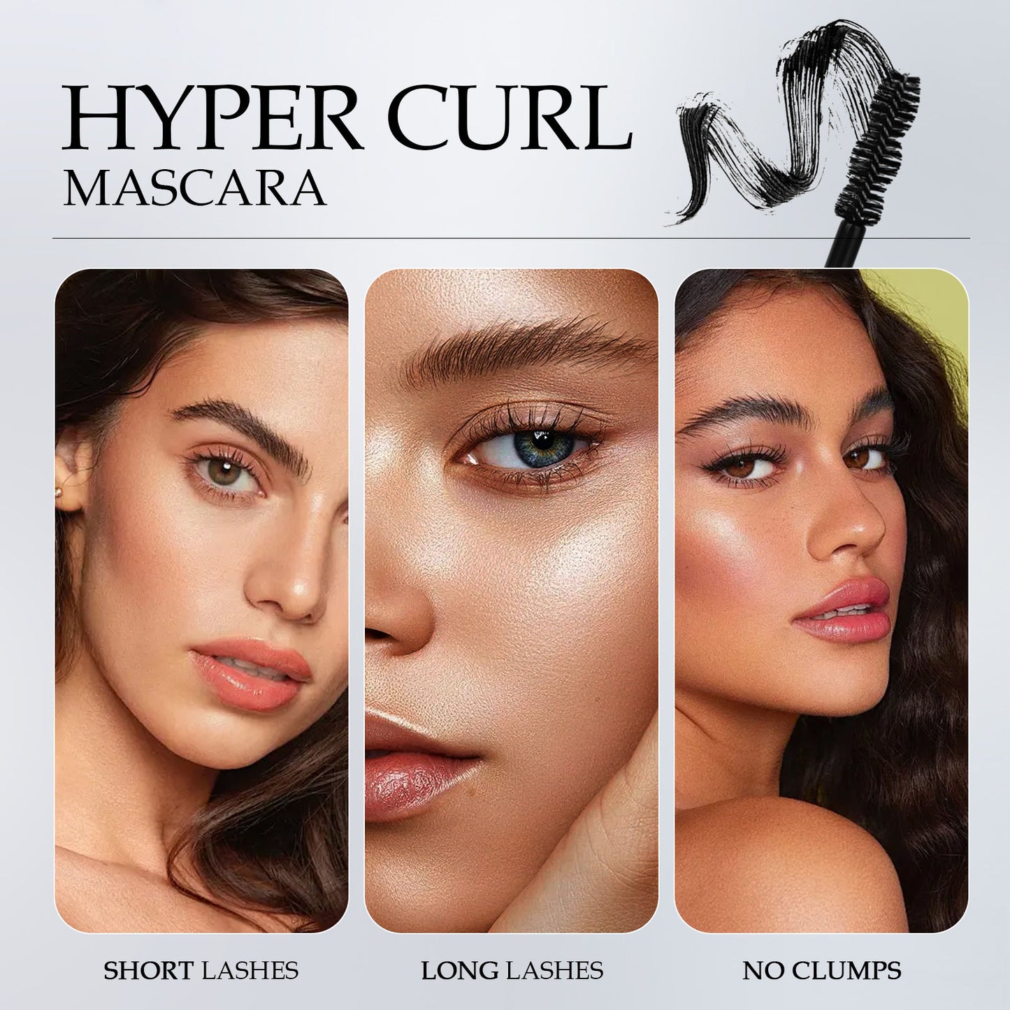 Las Chicas Waterproof Mascara 2-Pack – 12-Hour Volumizing & Lengthening, Smudge-Proof