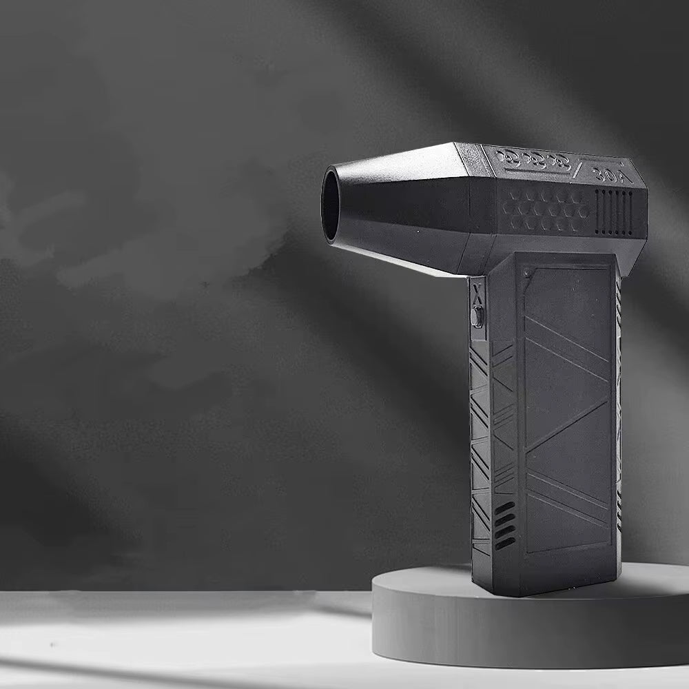 130000RPM Mini Turbo Jet Fan Electric Air Duster Adjustable Wind Speed Turbo Violent Blower Rechargeable with Light Car Cleaning