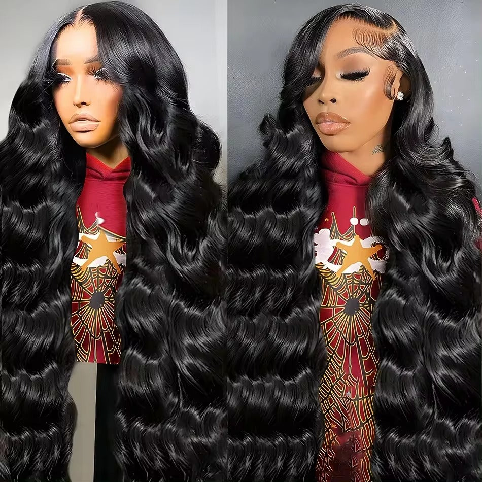 6x4 HD Transparent Lace Front Wig - Vietnamese Virgin Human Hair for Black Women | Pre-Plucked Natural Hairline