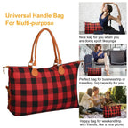 Women's Weekend Travel Duffle Bag - Overnight Tote with Shoulder Straps