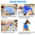 Dog Cooling Vest for Summer - Breathable Heat Relief Pet Jacket