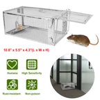 Humane Mouse Trap – Reusable Galvanized Steel Live Catch & Release | Indoor & Outdoor Use