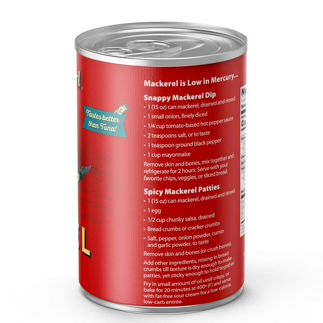 California Girl Pacific Premium Mackerel – Wild-Caught Canned Seafood