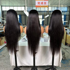 13x4 HD Lace Front Wig | Bone Straight 200% Density | 100% Virgin Human Hair