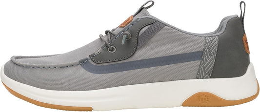 HEYDUDE Men's Wally Drift Slip-On Loafers – Breathable Mesh & DudeSole Plus Cushioning