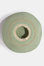 Women's Floppy Sun Hat – Metallic Accent Trim, Paper Blend & One Size Fits Most