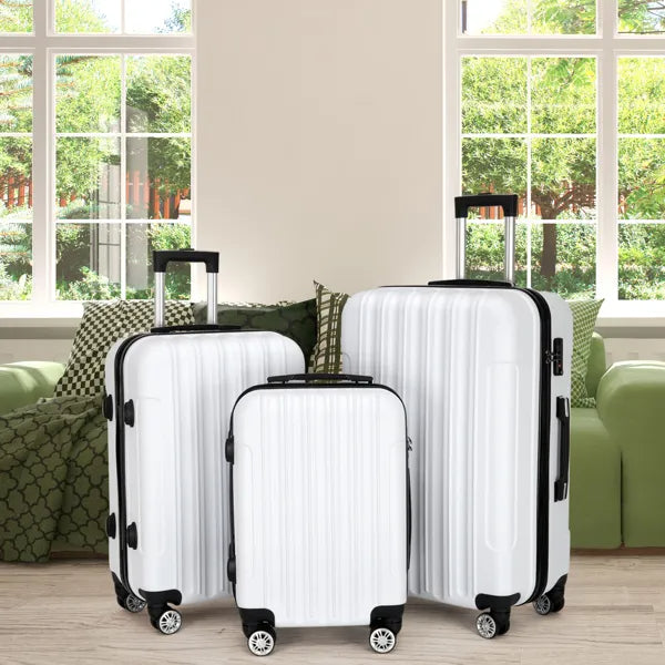 3-in-1 Travel Organizer Suitcase - Large Capacity Storage with Compartments