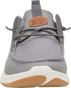 HEYDUDE Men's Wally Drift Slip-On Loafers – Breathable Mesh & DudeSole Plus Cushioning