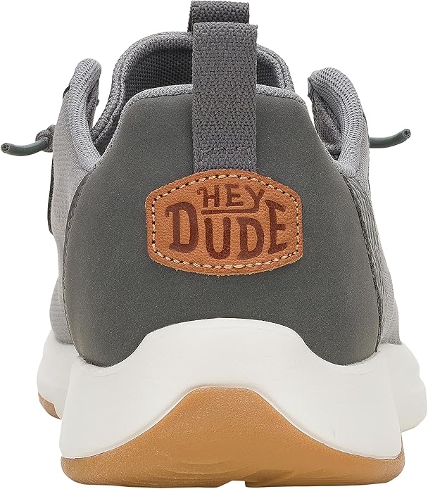 HEYDUDE Men's Wally Drift Slip-On Loafers – Breathable Mesh & DudeSole Plus Cushioning