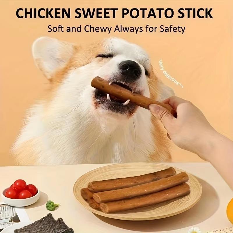 Chicken Wrapped Rawhide Dog Chews – Natural Dental Treats for All Sizes | 400g Pack