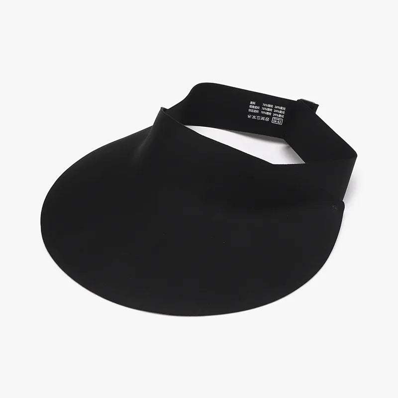 Women's Breathable Ice Silk Sun Hat – Nylon-Spandex, Wide Brim & Adjustable Fit