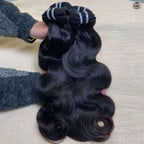 100% Virgin Indian Human Hair Bundle Extensions | Deep Wave, Body Wave, Straight, Water Wave & Jerry Curl | 100g