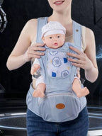 Ergonomic Baby Waist Seat – Lightweight Hip Carrier for Infants