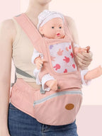 Ergonomic Baby Waist Seat – Lightweight Hip Carrier for Infants