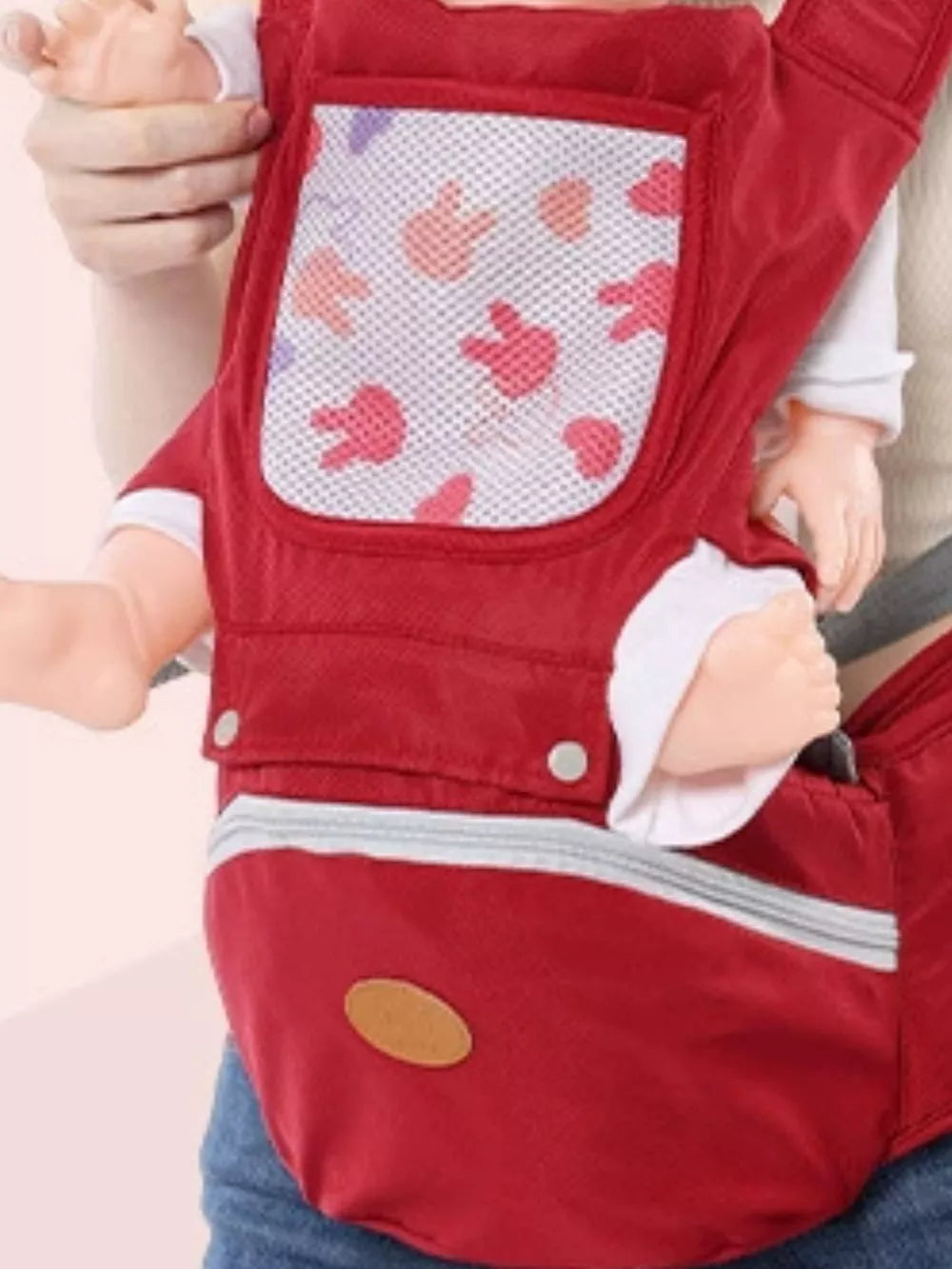 Ergonomic Baby Waist Seat – Lightweight Hip Carrier for Infants