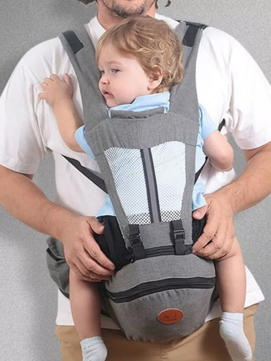 Ergonomic Baby Waist Seat – Hands-Free Hip Carrier