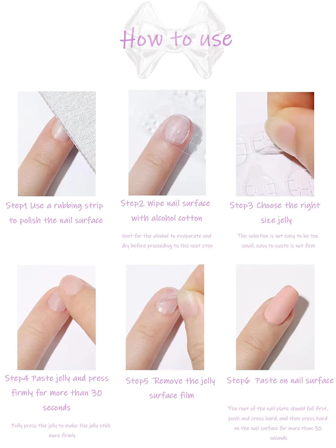 Halloween Press-On Nails | 24-Piece Almond Nail Set with Adhesive