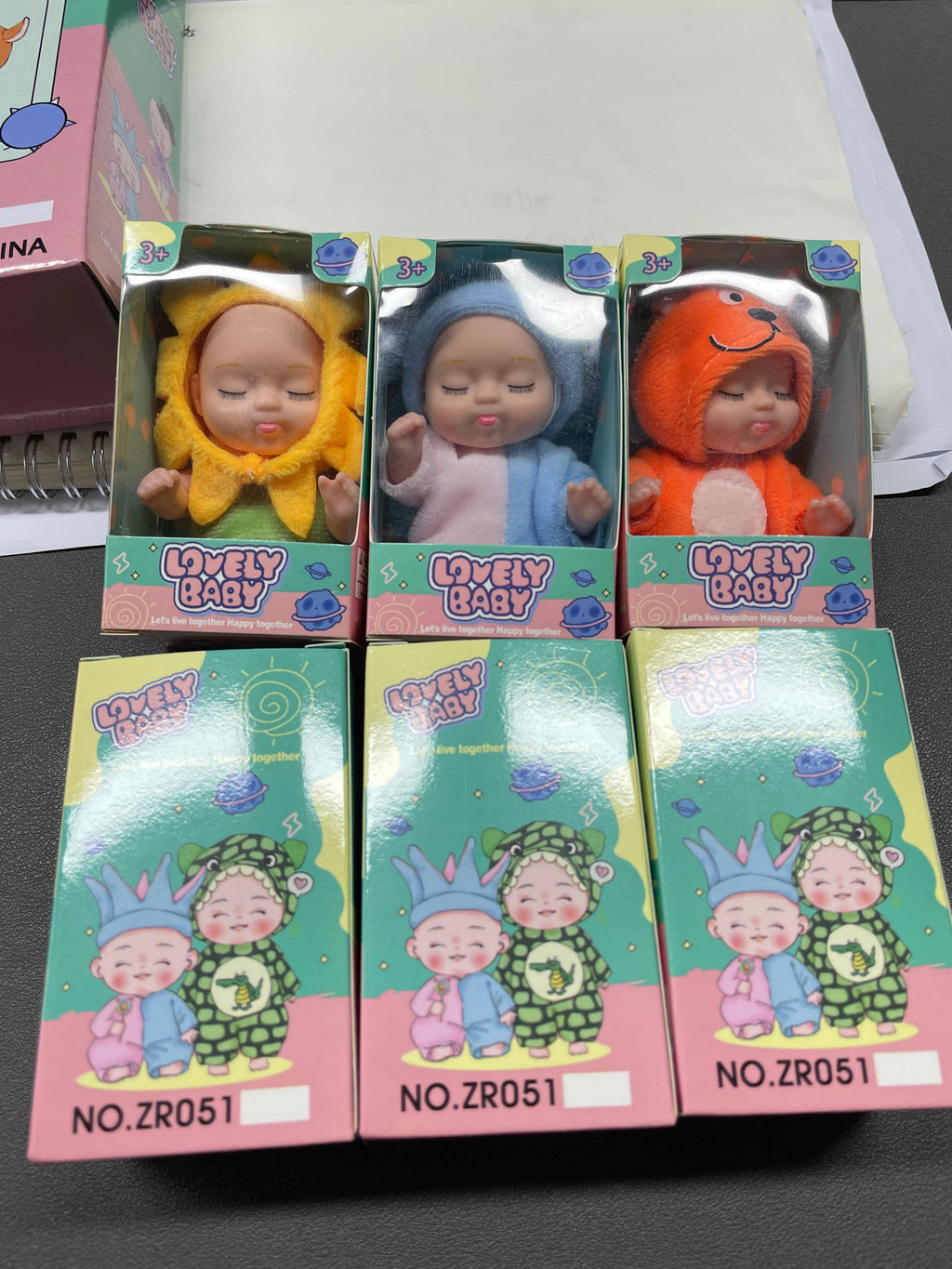 Princess Doll Gift Set - 6 Piece Collection for Girls Birthday, Christmas & Holiday Gifts