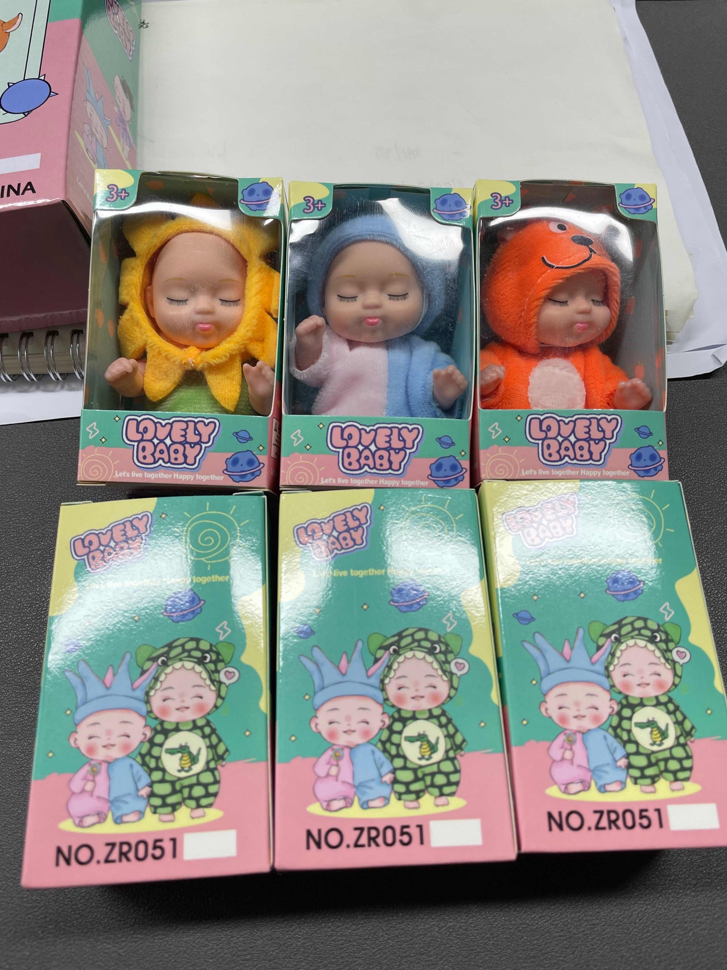 Princess Doll Gift Set - 6 Piece Collection for Girls Birthday, Christmas & Holiday Gifts