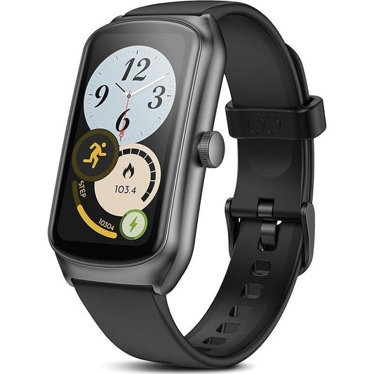 AMOLED Fitness Smartwatch - Heart Rate Monitor, Sleep Tracker, 100+ Sports Modes, IP68 Waterproof