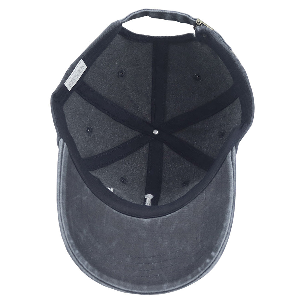 Guitar Embroidered Baseball Cap - Adjustable Cotton Hat for Music Lovers - Unisex Sun Protection Cap