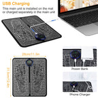 EMS Foot Massager Mat - Electric Pulse Therapy for Pain Relief & Circulation