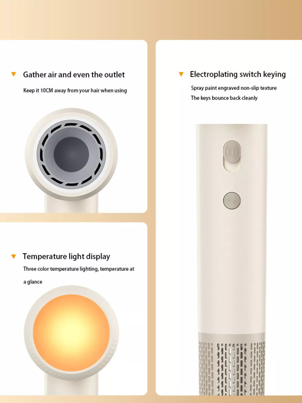 Pro High-Speed Hair Dryer – Powerful Airflow & Premium Performance for All Hair Types