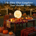 LED Moon Lamp Night Light with Remote - 16 Color Changing Ambient Lighting with Wood Stand