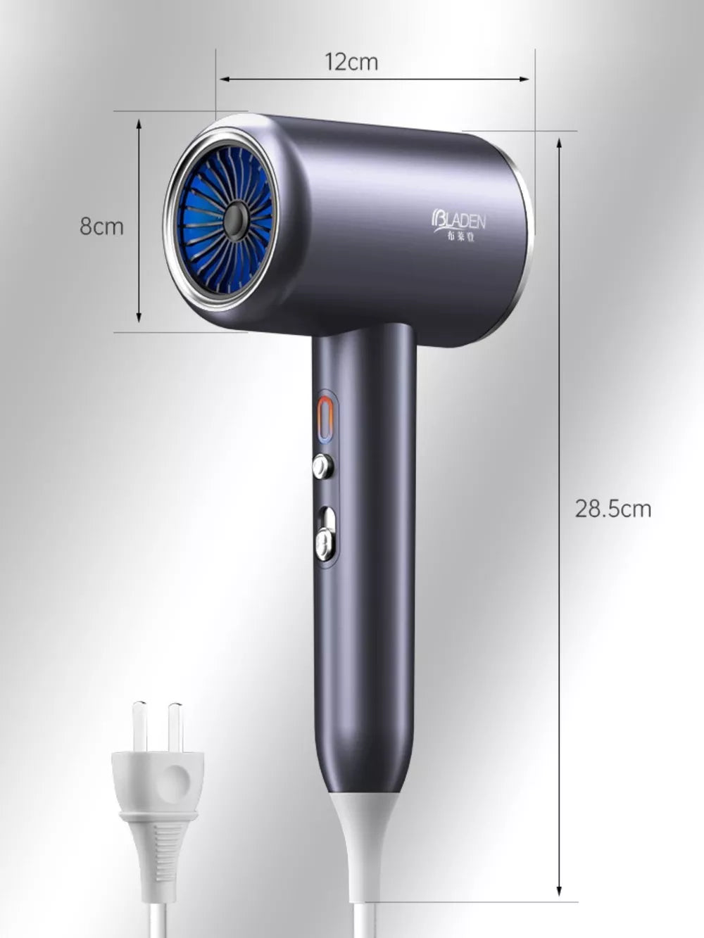 Lightweight High-Speed Household Hair Dryer – Fast Drying for All Hair Types