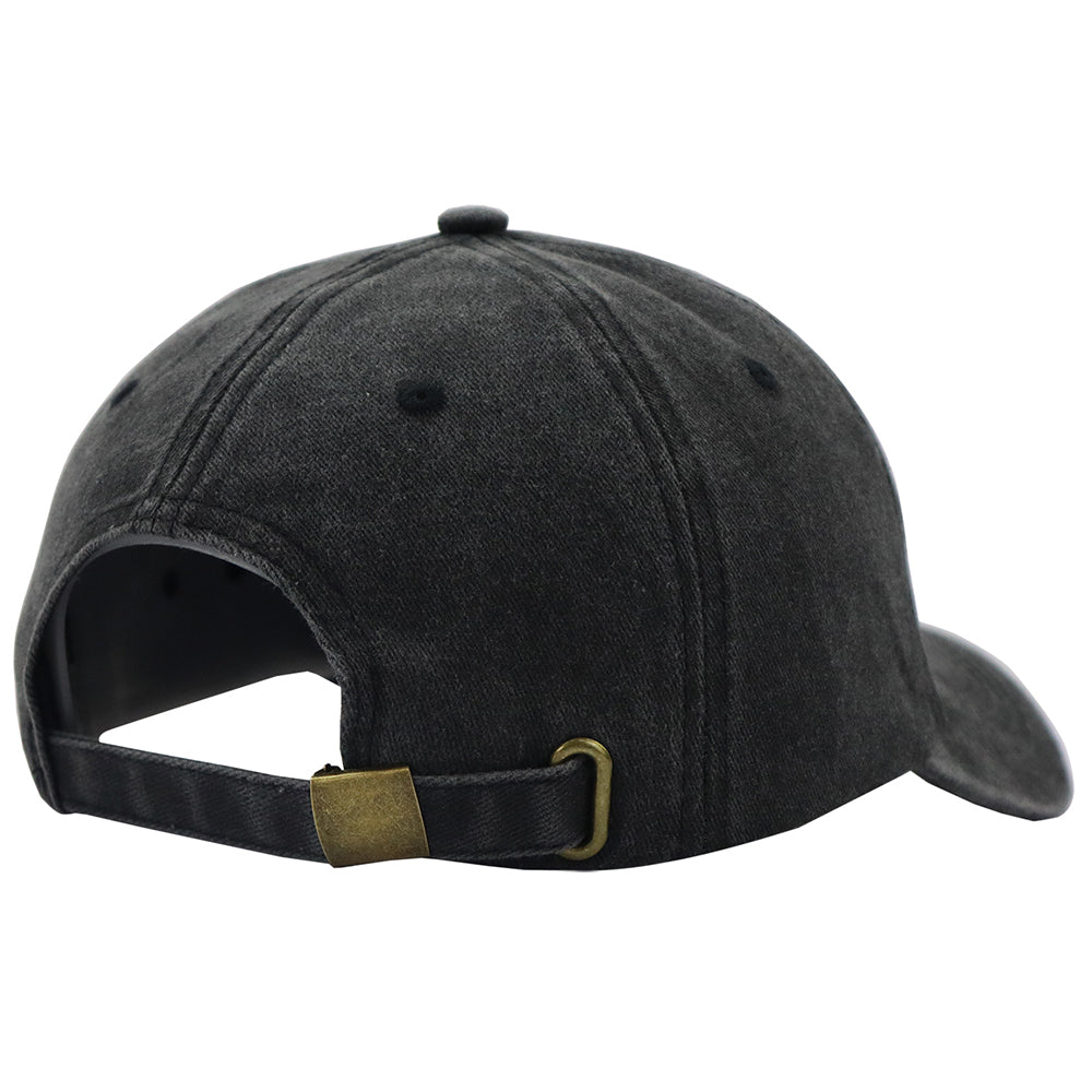 Embroidered BOO Baseball Cap 2-Pack - Adjustable Cotton Caps for Women & Men