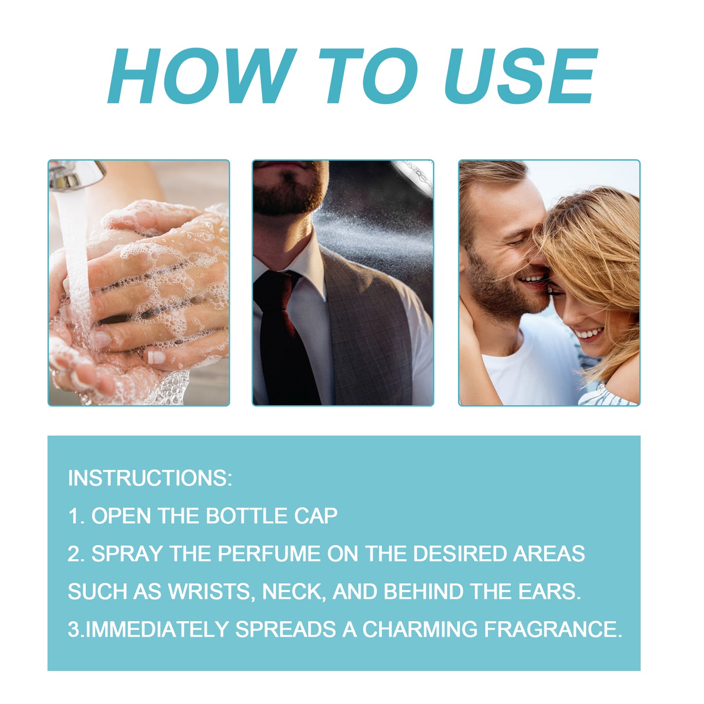 Cupid Perfume – Long-Lasting Natural Unisex Fragrance 50ml