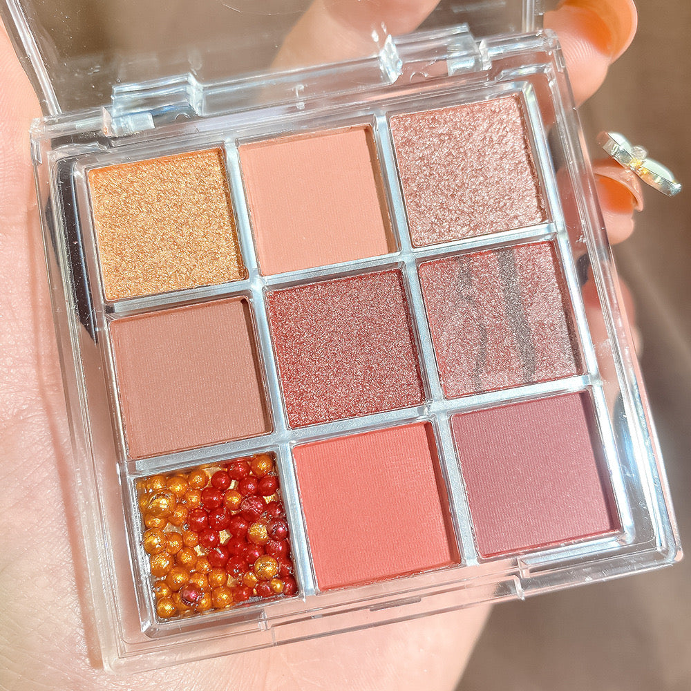 Nude Eyeshadow Palette – 12 Matte, Pearl & Shimmer Shades | Natural to Full Glam
