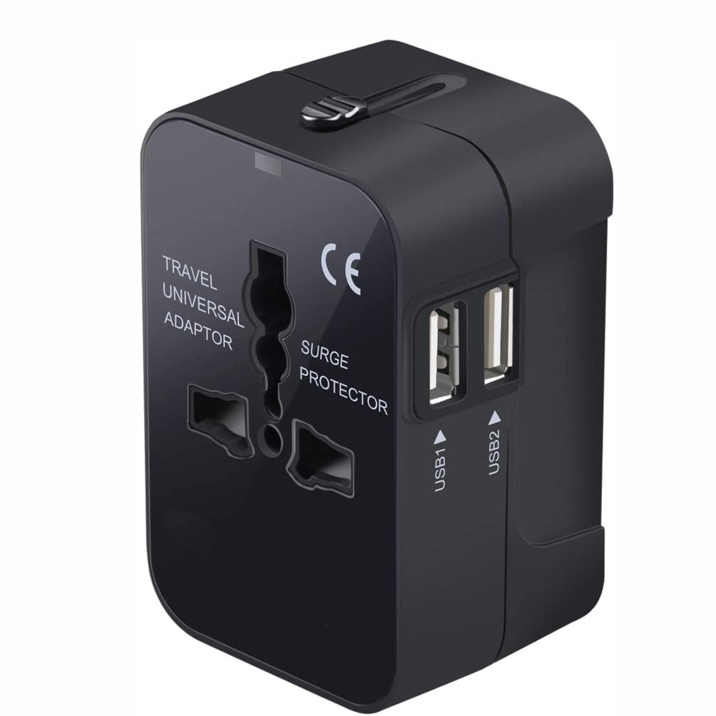 Universal Travel Adapter - All-in-One International Power Plug for 150+ Countries