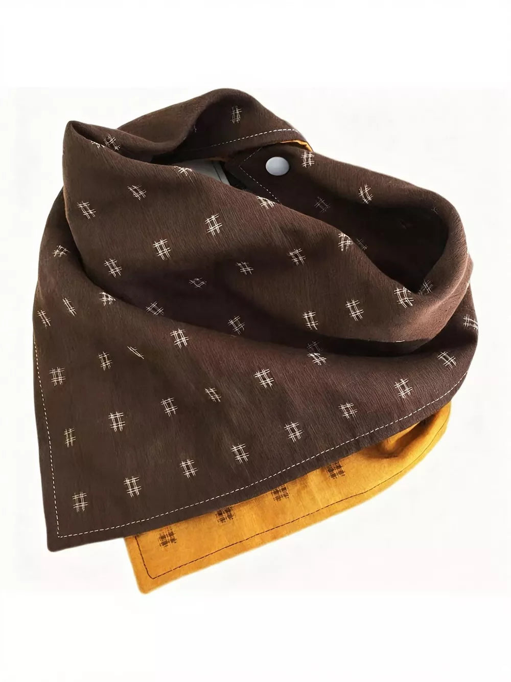 Soft Pet Scarf Bandana – Lightweight Polyester for Dogs & Cats