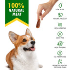 Premium Chicken-Wrapped Calcium Dog Bones - Grain-Free Natural Chew Treats for All Breeds